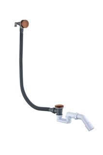 Слив-перелив для ванны Boheme функция наполнения Copper Brushed брашированная медь