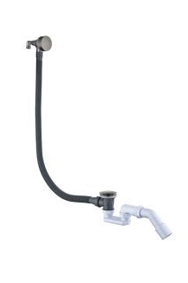 Слив-перелив для ванны Boheme функция наполнения Gun Metal графит