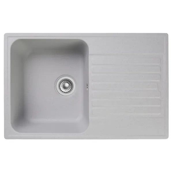 Мойка кухонная Reflexion Bolero 74-GR RF0574GR серый