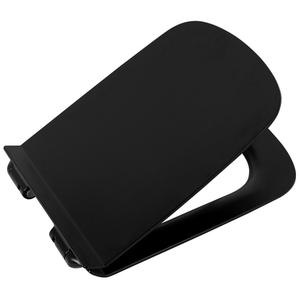Сиденье для унитаза с микролифтом BelBagno Sela чёрный матовый BB3201SC-MB