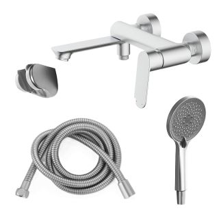 Смеситель для ванны Azario Alanti AZ-K3032BN сатин