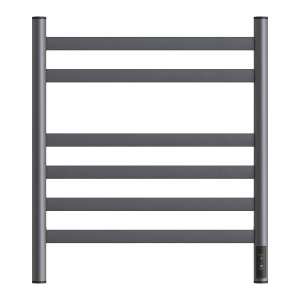 Полотенцесушитель электрический Point Селена PN16856GR П6 500x600 графит премиум