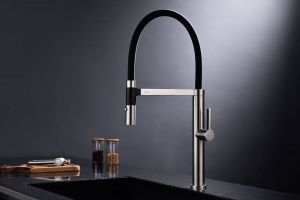 Смеситель для кухни Paulmark Leader Le214101-NI никель