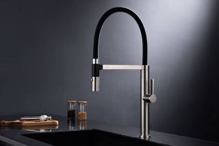 Смеситель для кухни Paulmark Leader Le214101-NI никель Смеситель для кухни Paulmark Leader Le214101-NI никель