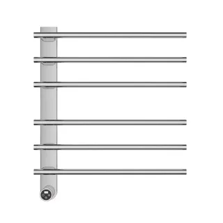 Полотенцесушитель электрический AQUAme AQM3116MB 52x62 см с терморегулятором хром