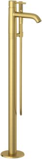 Напольный смеситель для ванны Kludi Bozz 38590N076 брашированное золото