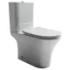 Чаша напольного унитаза Ceramicanova Fortuna Rimless CN9001-B белый