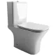 Чаша напольного унитаза Ceramicanova Alfa Rimless CN9002-B белый