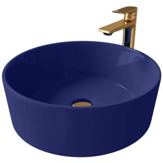 Раковина Grossman Color GR-3013BLM 40см синий матовый Раковина Grossman Color GR-3013BLM 40см синий матовый