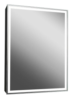Зеркало-шкаф с подсветкой Continent Mirror Box Black МВК053 60см чёрный Зеркало-шкаф с подсветкой Continent Mirror Box Black МВК053 60см чёрный