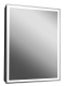 Зеркало-шкаф с подсветкой Continent Mirror Box Black МВК053 60см чёрный