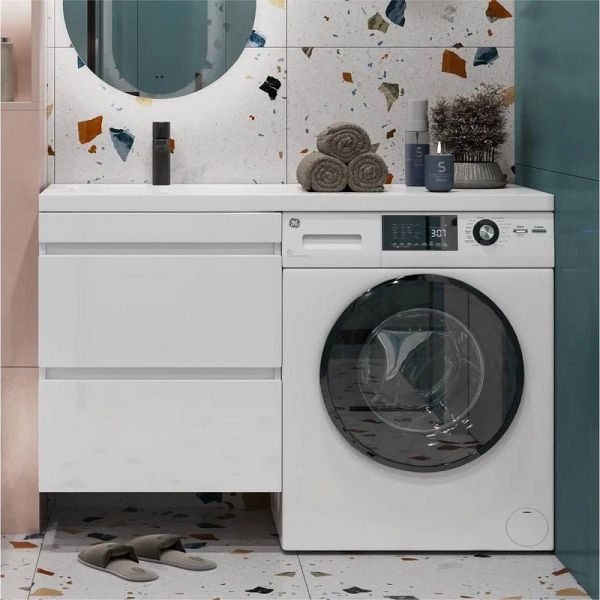 Тумба под раковину над стиральной машиной Vigo Urban 043 60 см белый