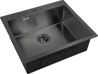 Мойка кухонная Zorg Inox PVD PVD 5951 GRAFIT Мойка кухонная Zorg Inox PVD PVD 5951 GRAFIT