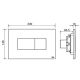 Инсталляция для унитаза Oli 120 ECO Sanitarblock pneumatic 879235pKA00 панель слива Karisma хром