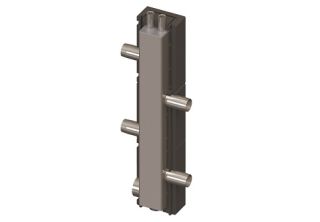 Гидравлическая стрелка, ELSEN, DN-32, максимальный расход-6.5 м3/ч, мощность системы-150 кВт, PN, бар-6, EWG32.00, T°C -110, в теплоизоляции