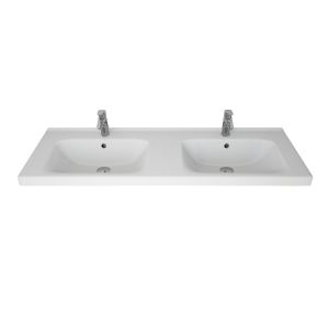 Раковина Lemark Гармония 641938 белая 125 см