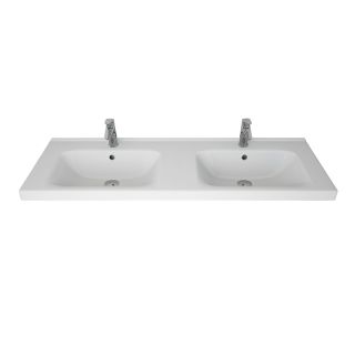 Раковина Lemark Гармония 641938 белая 125 см