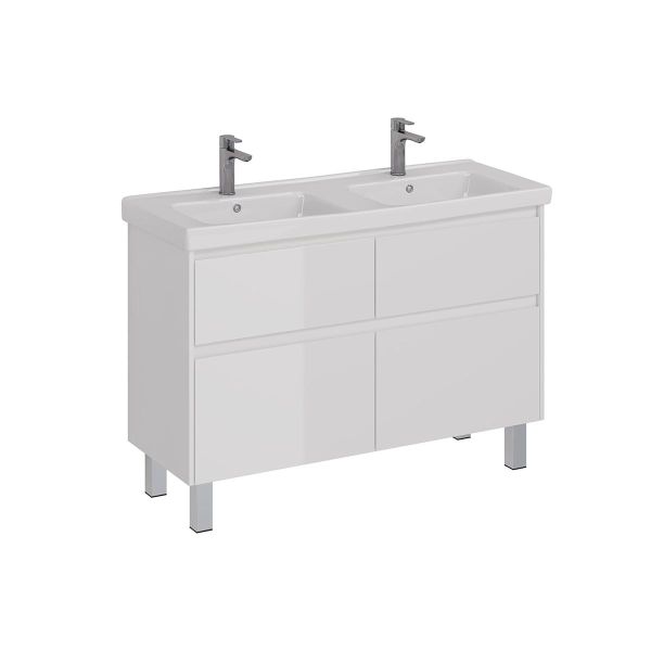 Раковина Lemark Гармония 641938 белая 125 см
