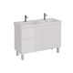 Раковина Lemark Гармония 641938 белая 125 см