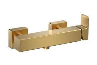 Смеситель для душа AQUAme Savona AQM6813BG золото брашированное