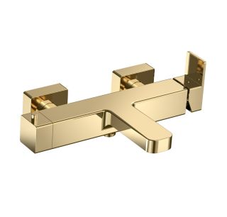 Смеситель для ванны AQUAme Savona AQM6812GG золото