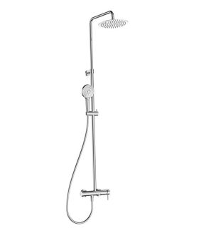 Душевая стойка AQUAme AQM8011CR хром