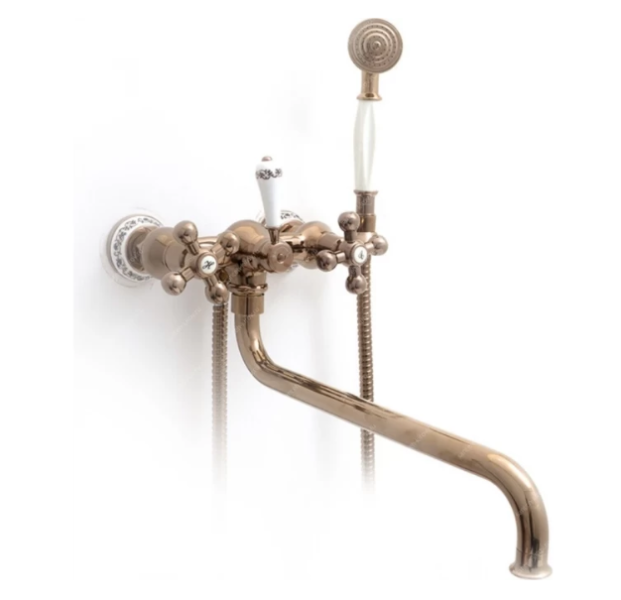 Смеситель для ванны Gappo G2265-3 красное золото Смеситель для ванны Gappo G2265-3 красное золото