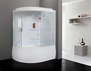 Душевой бокс Royal Bath ALP правый стекло матовое 150x100см RB150ALP-C-R