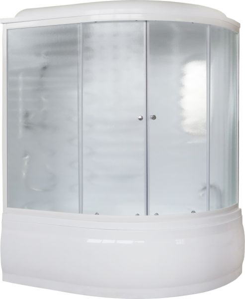 Душевой бокс Royal Bath ALP левый стекло матовое 150x100см RB150ALP-C-L
