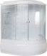 Душевой бокс Royal Bath ALP левый стекло матовое 150x100см RB150ALP-C-L