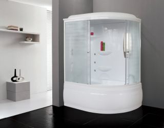 Душевой бокс Royal Bath ALP левый стекло матовое 150x100см RB150ALP-C-L Душевой бокс Royal Bath ALP левый стекло матовое 150x100см RB150ALP-C-L