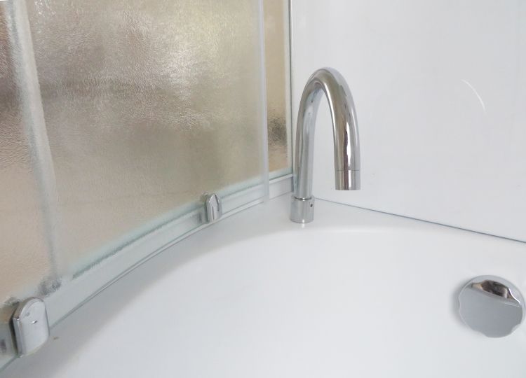 Душевой бокс Royal Bath ALP левый стекло матовое 150x100см RB150ALP-C-L