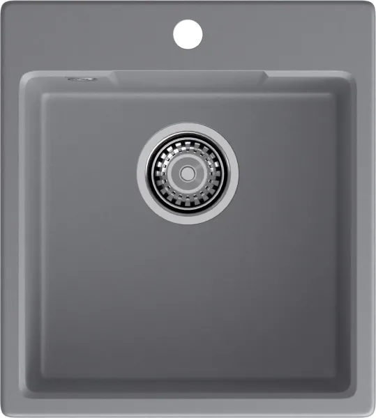 Мойка кухонная GranFest URBAN 644 темно-серый