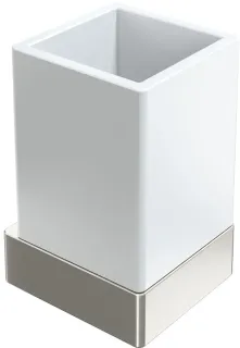 Стакан Boheme Qubic 10724-NB никель брашированный