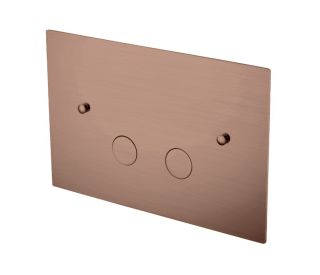 Клавиша смыва Bohem латунь COPPER BRUSHED ультраплоская брашированная медь