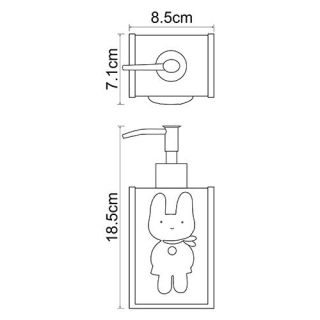 Wasserkraft Ammer K-6499 Дозатор для жидкого мыла 330 ml Wasserkraft Ammer K-6499 Дозатор для жидкого мыла 330 ml