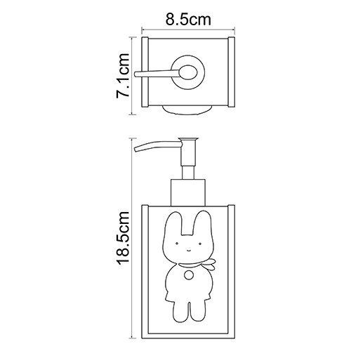 Wasserkraft Ammer K-6499 Дозатор для жидкого мыла 330 ml Wasserkraft Ammer K-6499 Дозатор для жидкого мыла 330 ml