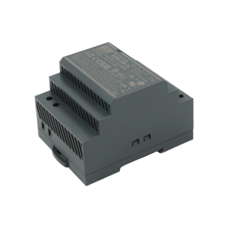 Компактный блок питания  с креплением на DIN–рейку, HDR-100-24, выходное напряжение 24В, максимальная выходная мощность 100 Вт