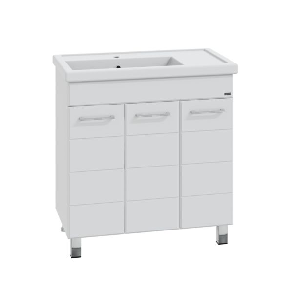 Напольная тумба под раковину Санта Омега 207051 80 см белый