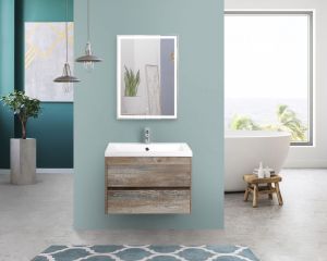 Подвесная тумба под раковину Art&Max Family 58см бетон экзотик Family-580-2C-SO-PE