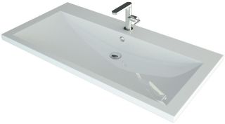 Раковина из искусственного мрамора Art&Max 100см AM-LAV-1000-MR-A Раковина из искусственного мрамора Art&Max 100см AM-LAV-1000-MR-A