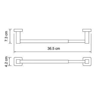 Wasserkraft Lippe K-6591 32cm Держатель бумажных полотенец Wasserkraft Lippe K-6591 32cm Держатель бумажных полотенец