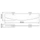 Wasserkraft Lippe K-6524 Полка стеклянная Wasserkraft Lippe K-6524 Полка стеклянная