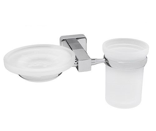 Wasserkraft Lippe K-6526 Держатель стакана и мыльницы Wasserkraft Lippe K-6526 Держатель стакана и мыльницы