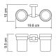 Wasserkraft Lippe K-6528D Подстаканник двойной Wasserkraft Lippe K-6528D Подстаканник двойной