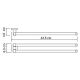 Wasserkraft Lippe K-6531 Держатель полотенец рога Wasserkraft Lippe K-6531 Держатель полотенец рога