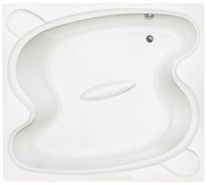 Акриловая ванна VagnerPlast Helios VPBA197HEL2X-04 194x170см белый