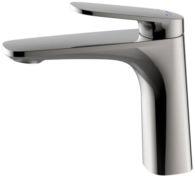 Смеситель для раковины Black&White Universe 8701MG оружейная сталь