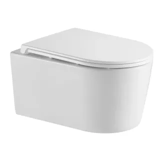 Унитаз подвесной AQUAme AQM2017PRO безободковый белый