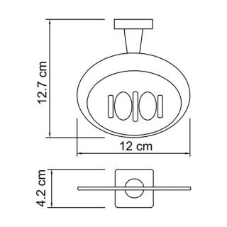 Wasserkraft Lippe K-6569 Мыльница решетка Wasserkraft Lippe K-6569 Мыльница решетка